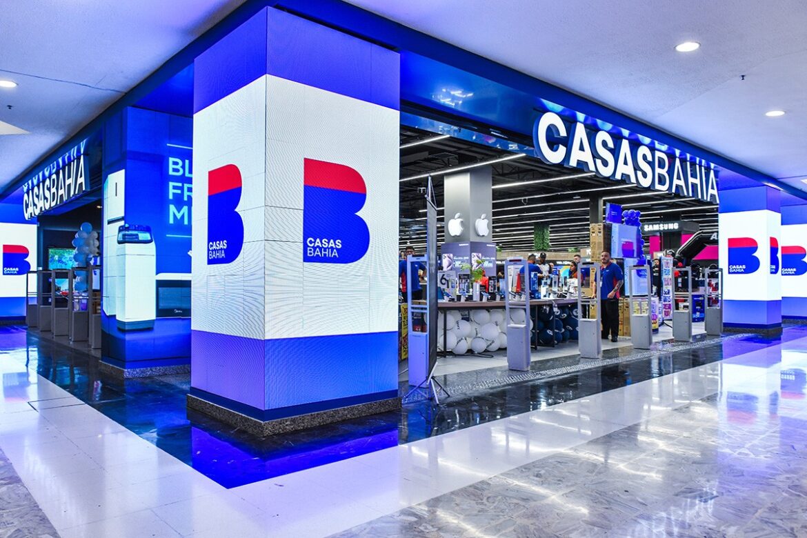 Prejuízo das Casas Bahia cresce 56% no 1º trimestre — Prejuízo das Casas Bahia aumenta 56% e chega a R$ 408 milhões no 1º trimestre devido ao impacto da dívida elevada.