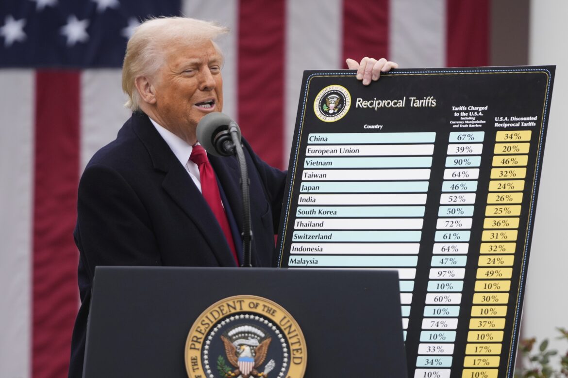 Trump afirma manter tarifa de 10% em novos acordos — Trump reforça posicionamento ao anunciar que manterá tarifa de 10% em futuros acordos comerciais, impactando a economia global.